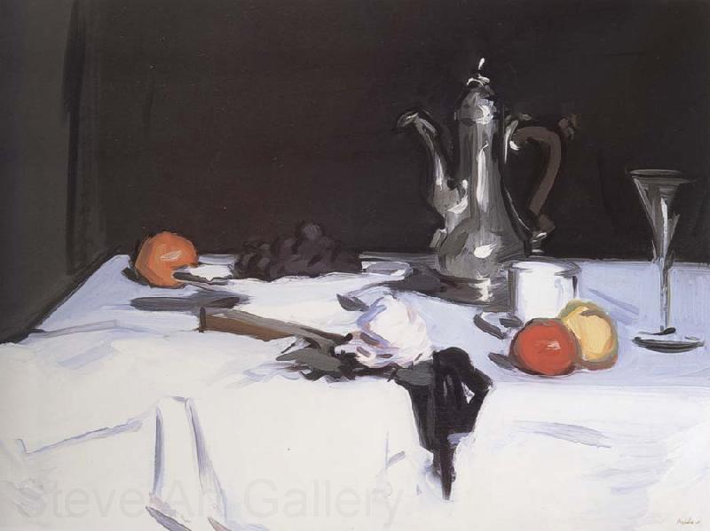 Samuel John Peploe Still Life with Coffee Pot Spain oil painting art